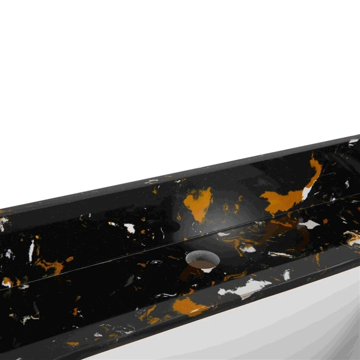 Portoro Quartz Bathroom Sink