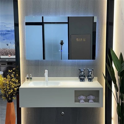 आरामदायक बाथरूम स्लेट कैबिनेट